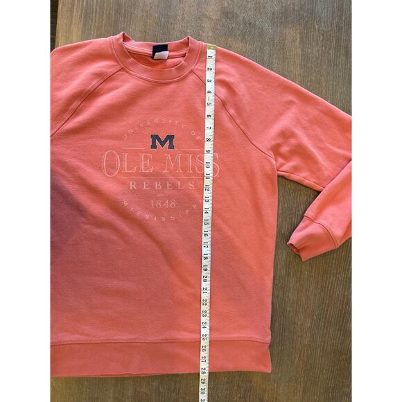 OLE MISS University Sweatshirt Top Outta Town Women size M Collegiate Gameday - Picture 6 of 6